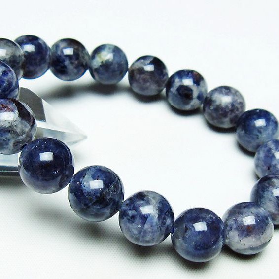 アイオライト ブレスレット 12mm [T383-4703]