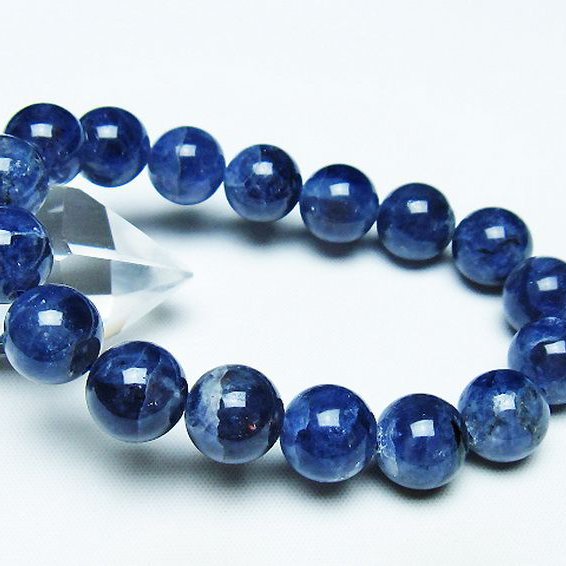 アイオライト ブレスレット 12mm [T383-4809]