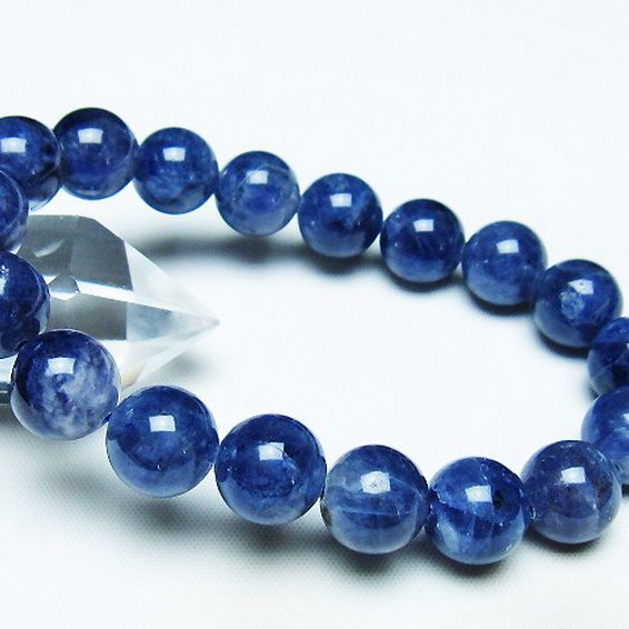 アイオライト ブレスレット 12mm [T383-4815]