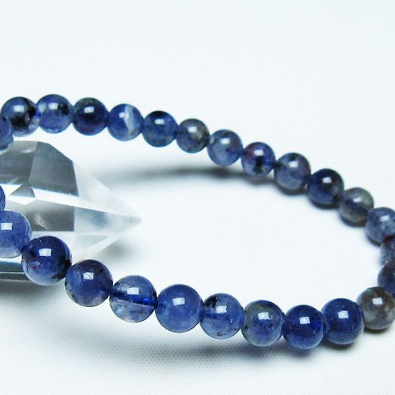 アイオライト ブレスレット 7mm [t383-4828]