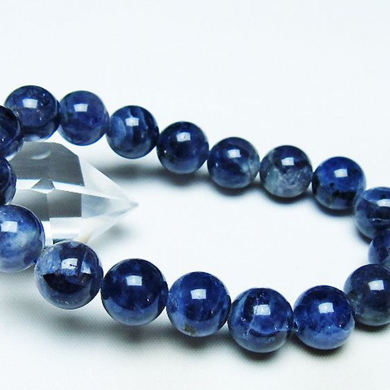 アイオライト ブレスレット 12mm [T383-4847]