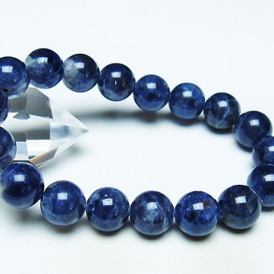 アイオライト ブレスレット 12mm [T383-4848]