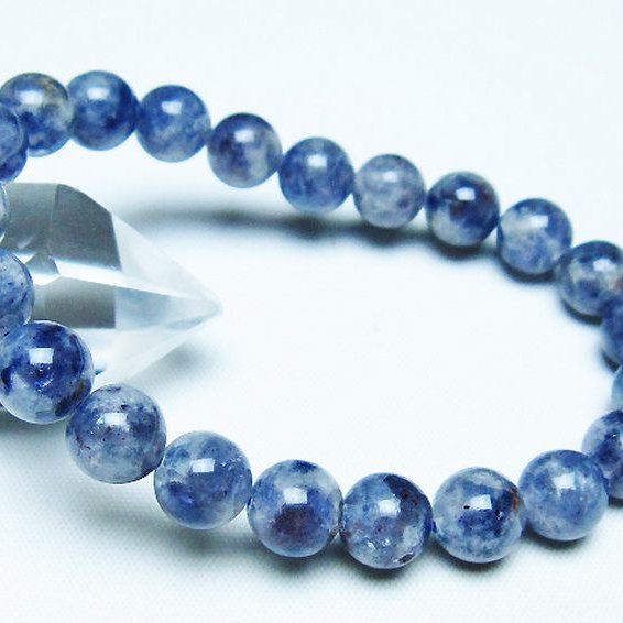 アイオライト ブレスレット 9mm [t383-4966]