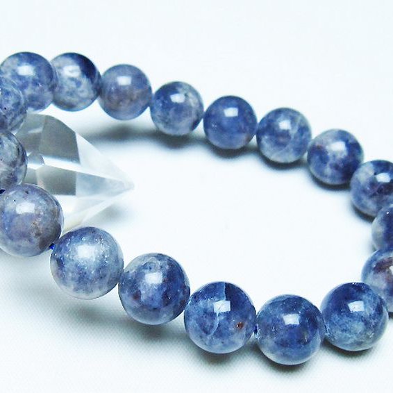 アイオライト ブレスレット 12mm [T383-4996]