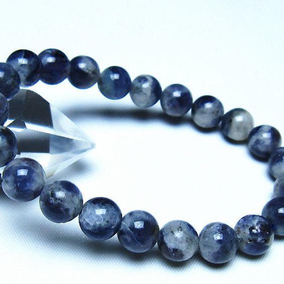 アイオライト ブレスレット 9mm [t383-5071]