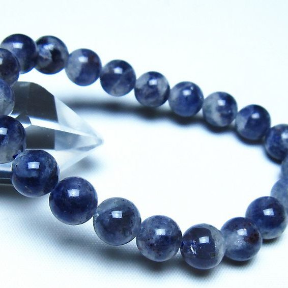 アイオライト ブレスレット 9mm [t383-5074]