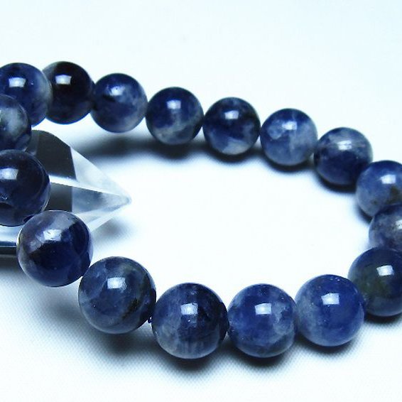 アイオライト ブレスレット 12mm [t383-5117]