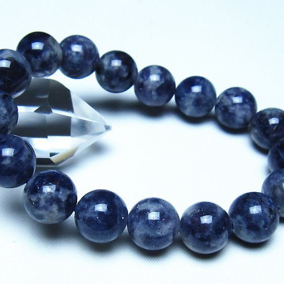 アイオライト ブレスレット 12mm [t383-5118]