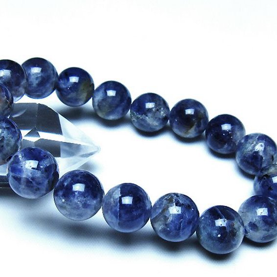 アイオライト ブレスレット 12mm [t383-5269]