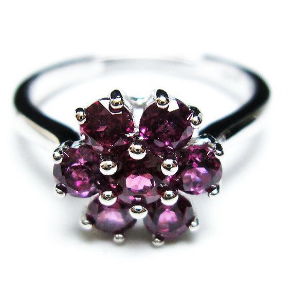 キャンディピンク ガーネット 指輪 (13号)[T384-1506]