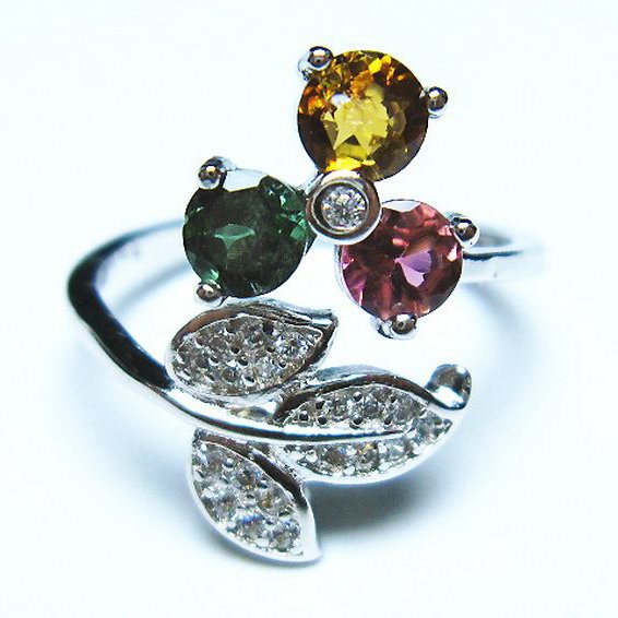 トルマリン 指輪 (12号)[T384-1661]