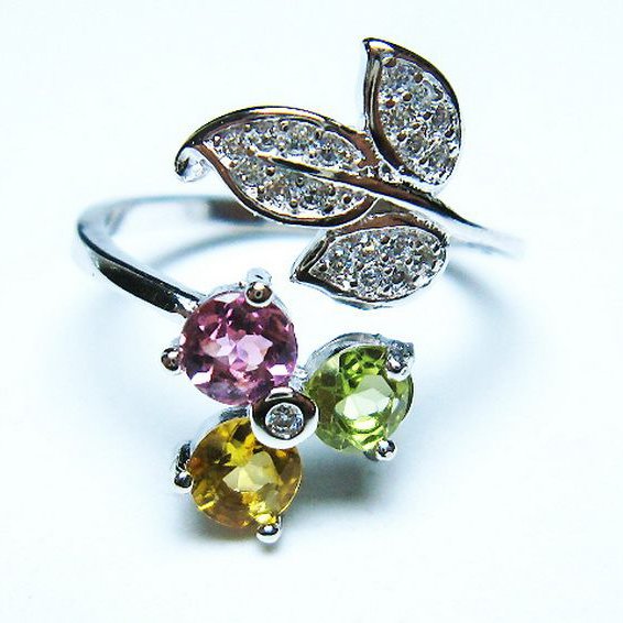 トルマリン 指輪 (12号)[T384-1665]