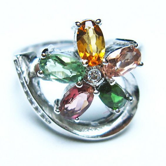 トルマリン 指輪 (11号)[T384-1686]