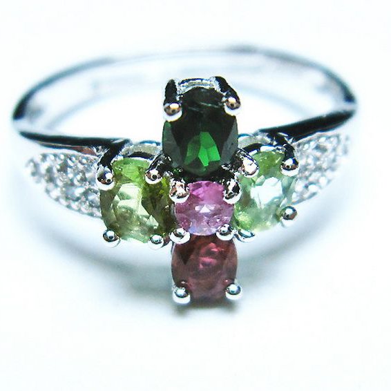 トルマリン 指輪 (14号) [t384-1702]