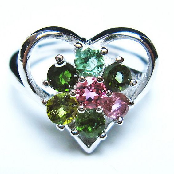 トルマリン 指輪 (11号) [t384-1710]