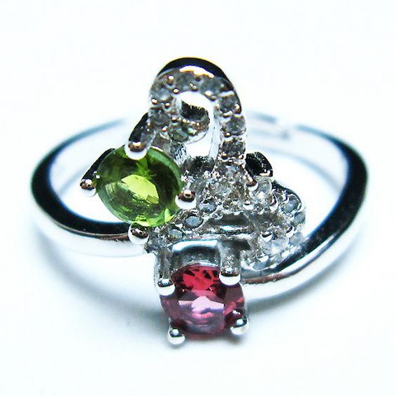 トルマリン 指輪 (13号)[T384-1738]