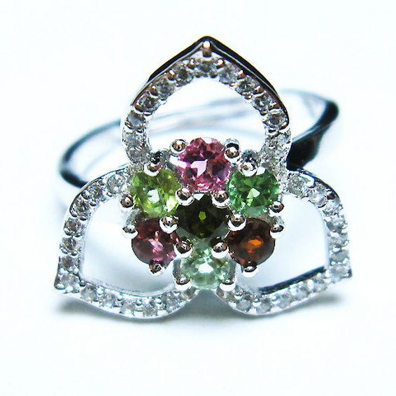 トルマリン 指輪 (11号)[T384-1758]