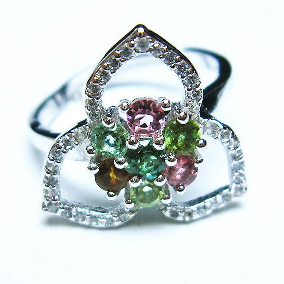 トルマリン 指輪 (12号) [t384-1766]