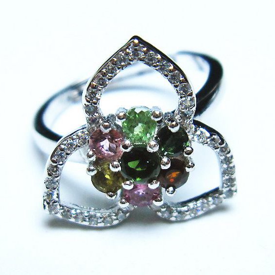 トルマリン 指輪 (11号)[T384-1768]