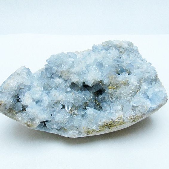 1.1Kg セレスタイト 天青石 原石[T385-14288]