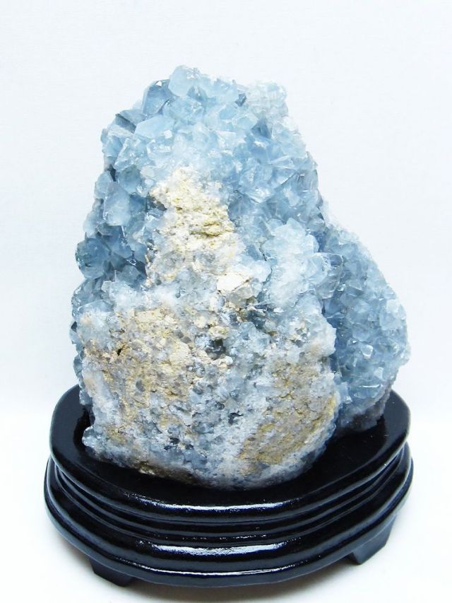 4.4Kg セレスタイト 天青石 原石[T385-14860]