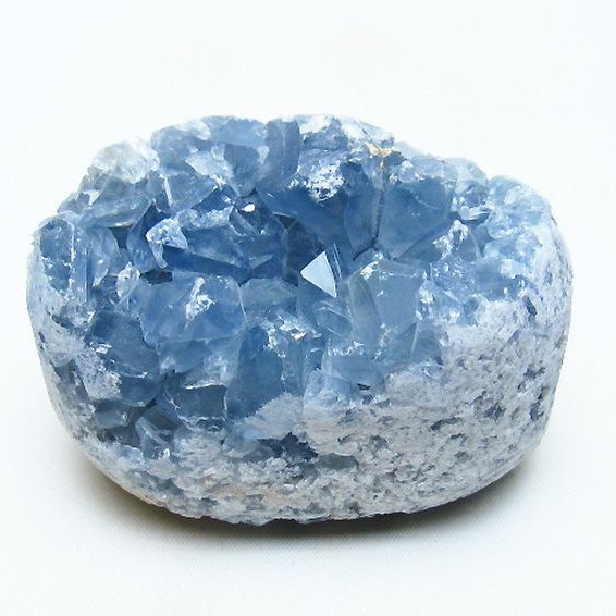 セレスタイト 天青石 原石 [t385-15274]