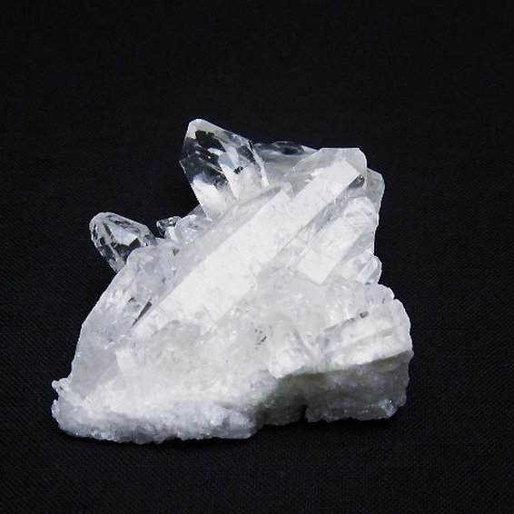 アーカンソー州産 水晶クラスター[T386-7575]