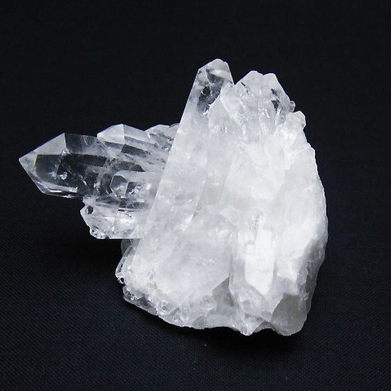 アーカンソー州産 水晶クラスター [t386-7606]