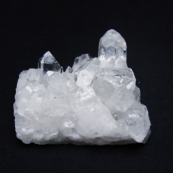 アーカンソー州産 水晶クラスター [t386-7640]