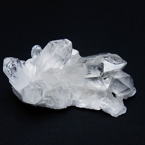 アーカンソー州産 水晶クラスター [t386-7725]