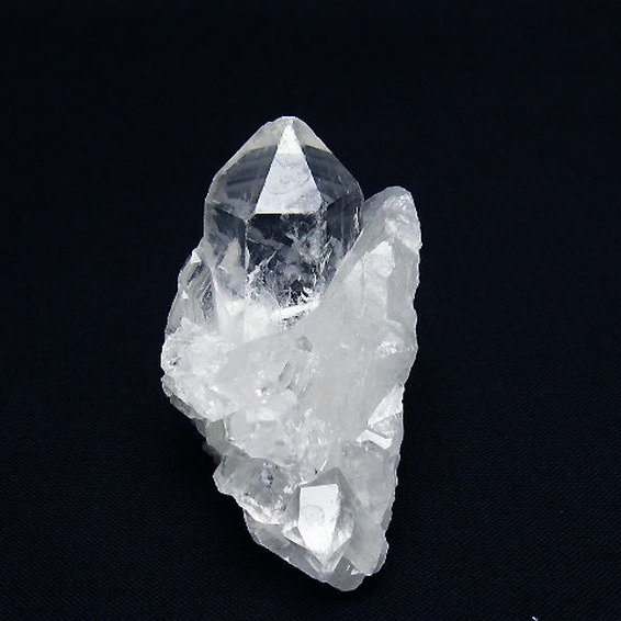 アーカンソー州産 水晶クラスター [t386-7858]