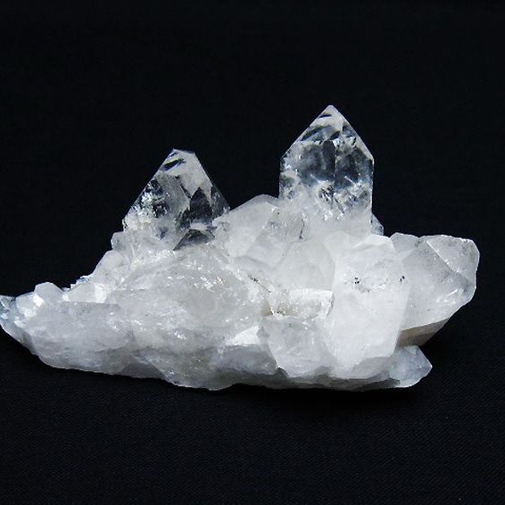 アーカンソー州産 水晶クラスター [t386-8019]
