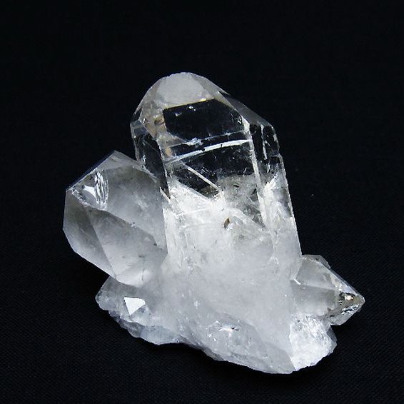 アーカンソー州産 水晶クラスター [t386-8126]