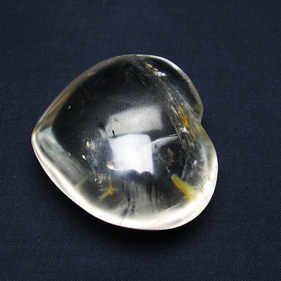 ヒマラヤ水晶 ハート 置物[T387-14049]