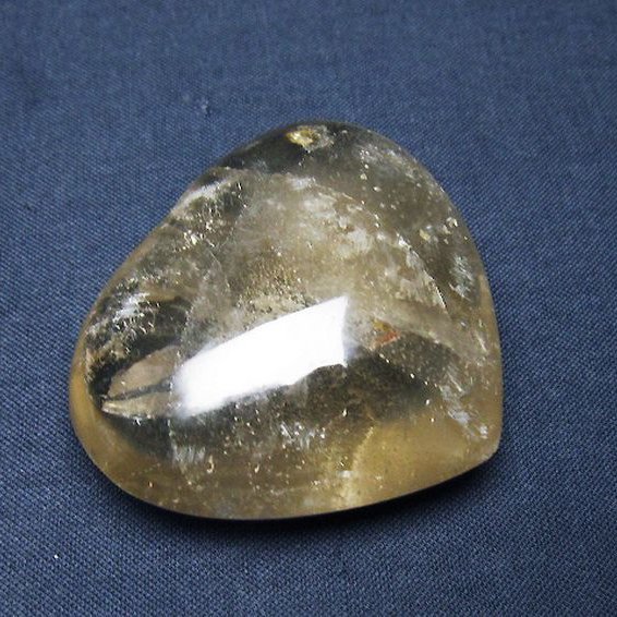 ライトニング水晶ハート 置物[T387-14382]