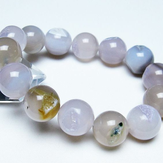 アゲート笑口 ブレスレット 16mm [T39-3008]