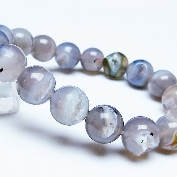 アゲート笑口 ブレスレット 12mm [T39-3190]