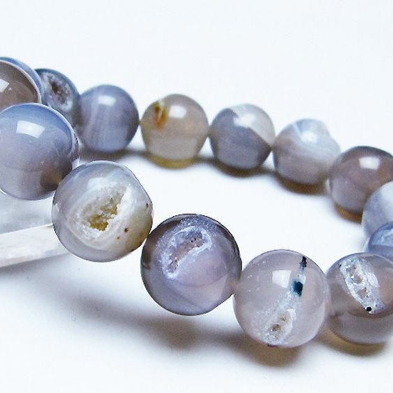 アゲート笑口 ブレスレット 14mm [T39-3237]