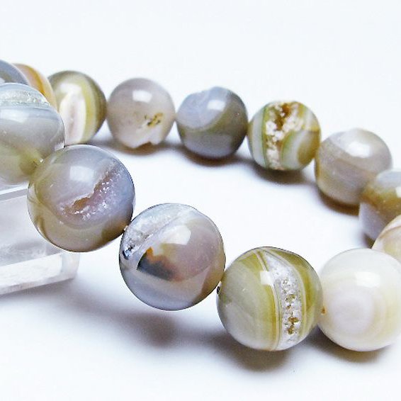アゲート笑口 ブレスレット 16mm [T39-3304]