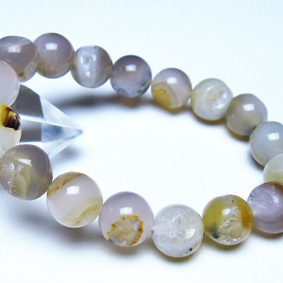 アゲート笑口 ブレスレット 12mm [t39-3340]