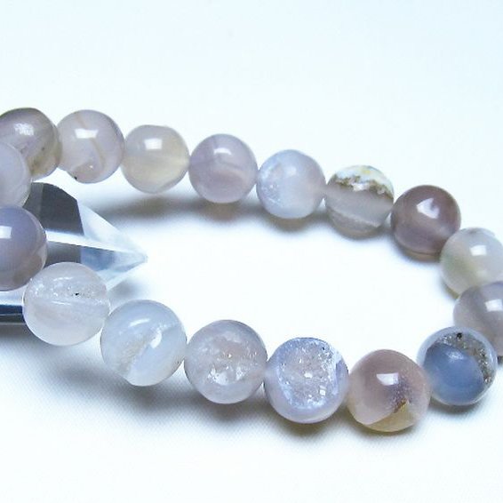 アゲート笑口 ブレスレット 12mm [t39-3375]