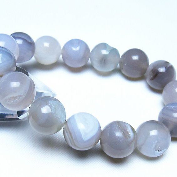 アゲート笑口 ブレスレット 14mm [t39-3423]