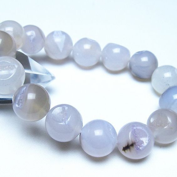 アゲート笑口 ブレスレット 14mm [t39-3424]