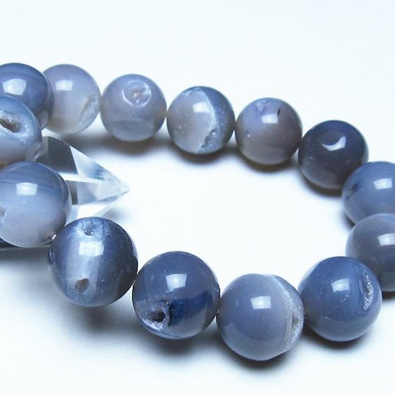 アゲート笑口 ブレスレット 16mm [t39-3446]