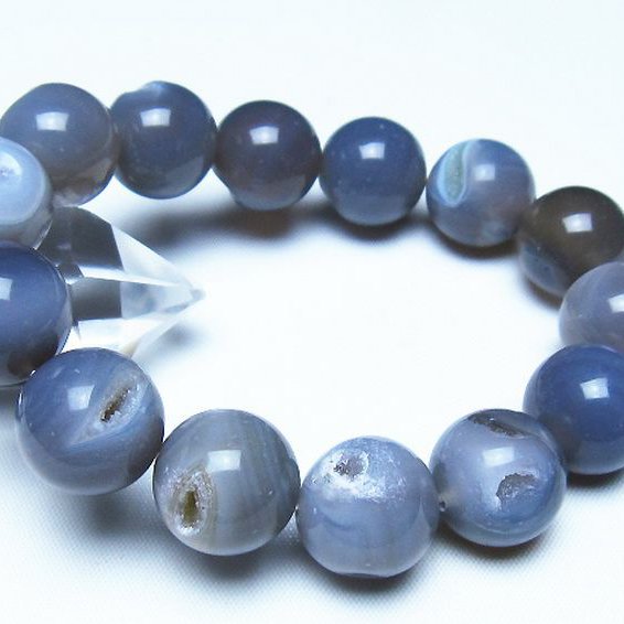 アゲート笑口 ブレスレット 16mm [t39-3452]