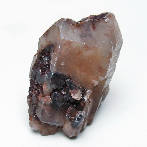 レッドファントム水晶クラスター[T397-2666]