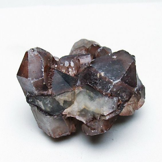 レッドファントム水晶クラスター[T397-2684]