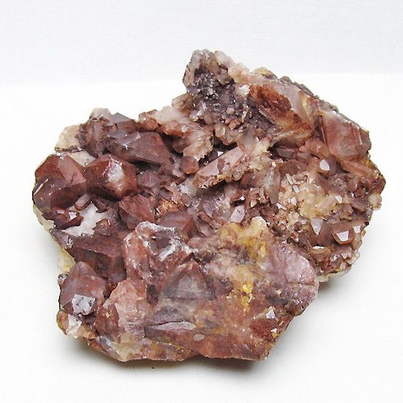 レッドファントム水晶クラスター[T397-2870]