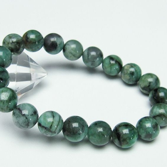 エメラルド ブレスレット 11mm [T398-7761]