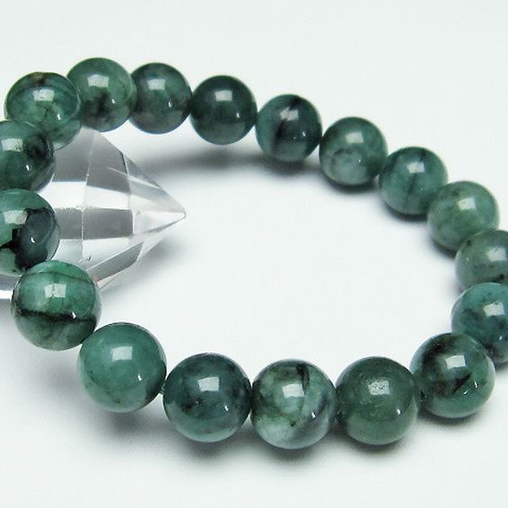 エメラルド ブレスレット 11mm [T398-7772]